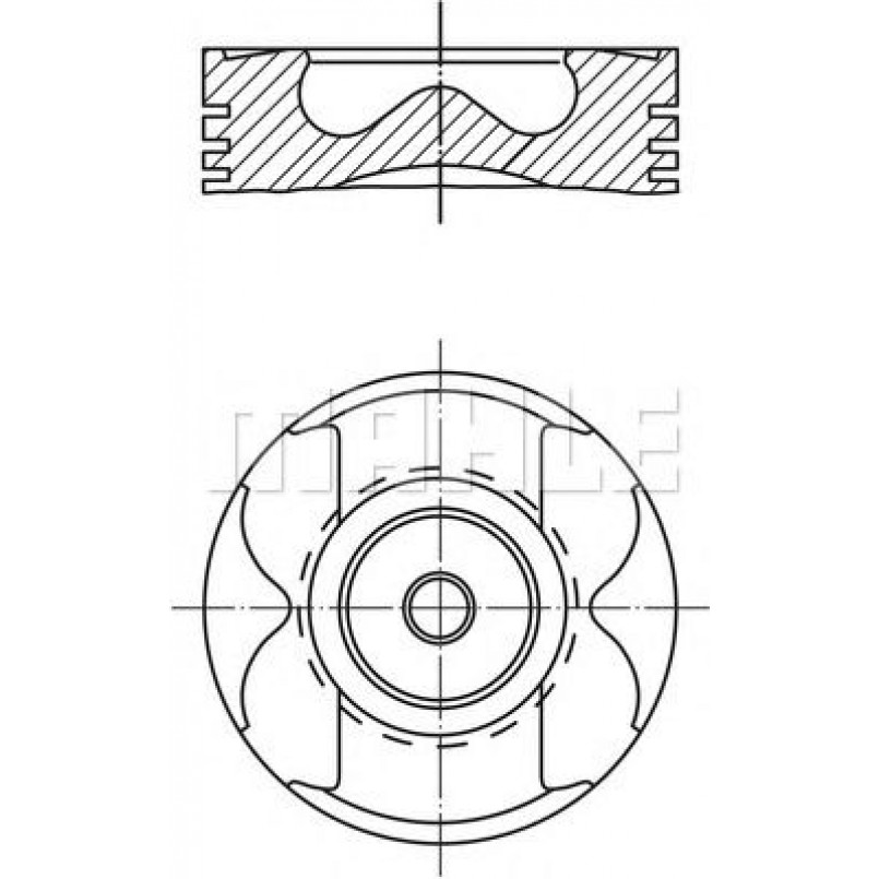 022 26 00 Mahle - Поршень
